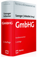 Abbildung von: GmbHG - Nomos