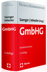 Abbildung von: GmbHG - Nomos