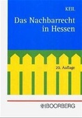 Cover: Das Nachbarrecht in Hessen - Boorberg