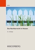Cover: Das Nachbarrecht in Hessen - Boorberg