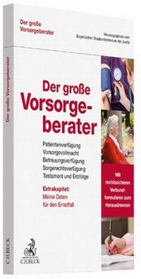Abbildung von: Der große Vorsorgeberater - C.H.BECK