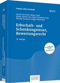 Bild vergrößern Bild: Erbschaft- und Schenkungsteuer, Bewertungsrecht - Schäffer-Poeschel
