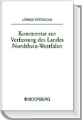 Bild: Kommentar zur Verfassung des Landes Nordrhein-Westfalen - Boorberg