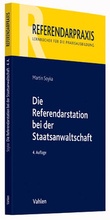 Cover: Die Referendarstation bei der Staatsanwaltschaft - Vahlen