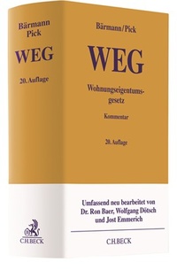 Enlarge image Cover: Wohnungseigentumsgesetz: WEG - C.H.BECK