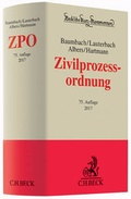 Abbildung von: Zivilprozessordnung: ZPO - C.H.BECK