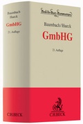 Cover: Gesetz betreffend die Gesellschaften mit beschr&auml;nkter Haftung: GmbHG - C.H.BECK