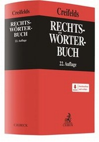 Bild vergrößern Bild: Rechtswörterbuch - C.H.BECK