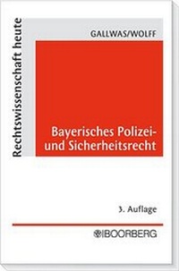 Abbildung von: Bayerisches Polizei- und Sicherheitsrecht - Boorberg