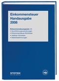 Cover: Einkommensteuer Handausgabe 2008 - Stollfu&szlig;