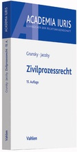 Abbildung von: Zivilprozessrecht - Vahlen