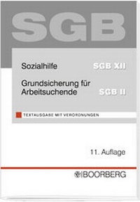 Abbildung von: Sozialhilfe SGB XII. Grundsicherung für Arbeitssuchende SGB II - Boorberg