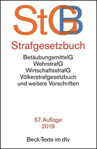 Abbildung von: Strafgesetzbuch: StGB - dtv