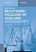 Cover: Rechtsverfolgung im Ausland - De Gruyter