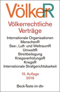 Bild vergrößern Bild: Völkerrechtliche Verträge: VölkerR - dtv