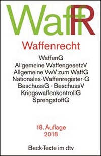 Abbildung von: Waffenrecht: WaffR - dtv