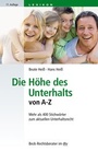 Cover: Die Höhe des Unterhalts von A - Z - dtv