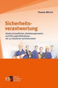 Abbildung von: Sicherheitsverantwortung - Erich Schmidt Verlag