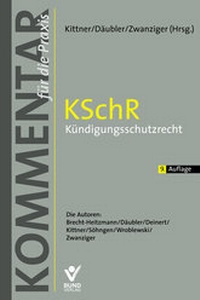 Abbildung von: KSchR - Kündigungsschutzrecht - Bund-Verlag