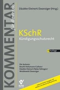 Abbildung von: KSchR - Kündigungsschutzrecht - Bund-Verlag