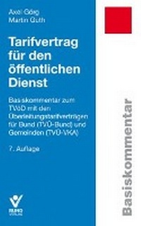 Abbildung von: Tarifvertrag für den öffentlichen Dienst - Bund-Verlag