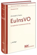 Cover: EuInsVO - Europ&auml;ische Insolvenzverordnung - Fachmedien Recht und Wirtschaft
