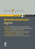 Cover: Betriebsratswissen digital 10.2 - Bund-Verlag