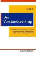 Abbildung von: Der Vorstandsvertrag - Boorberg