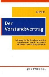 Abbildung von: Der Vorstandsvertrag - Boorberg