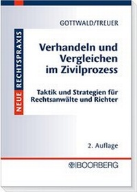 Abbildung von: Verhandeln und Vergleichen im Zivilprozess - Boorberg
