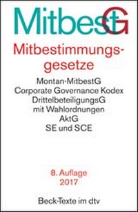 Enlarge image Cover: Mitbestimmungsgesetze: MitbestG - dtv