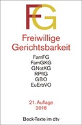 Cover: Freiwillige Gerichtsbarkeit: FG - dtv