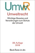Abbildung von: Umweltrecht: UmwR - dtv