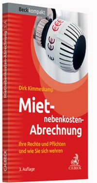 Abbildung von: Mietnebenkosten-Abrechnung - C.H.BECK