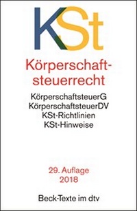 Abbildung von: Körperschaftsteuerrecht: KSt - dtv