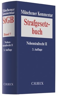 Abbildung von: Münchener Kommentar zum Strafgesetzbuch: StGB Band 7 Nebenstrafrecht II - C.H.BECK