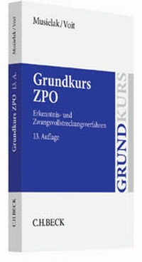 Abbildung von: Grundkurs ZPO - C.H.BECK