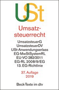 Abbildung von: Umsatzsteuerrecht: USt - dtv