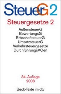 Abbildung von: Steuergesetze 2 - dtv