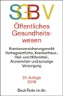 Cover: SGB V - Recht des öffentlichen Gesundheitswesens - dtv