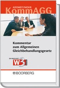 Cover: KommAGG Kommentar zum Allgemeinen Gleichbehandlungsgesetz - Boorberg