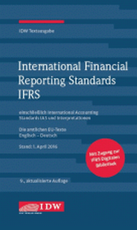 Bild vergrößern Bild: International Financial Reporting Standards IFRS - IDW