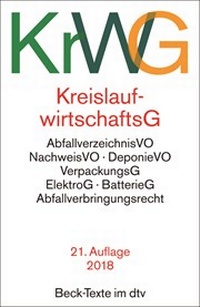 Abbildung von: Kreislaufwirtschaftsgesetz: KrWG - dtv
