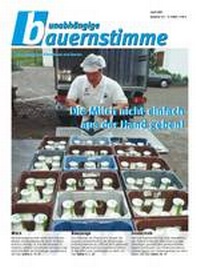 Abbildung von: Unabhängige Bauernstimme - ABL Bauernblatt Verlags GmbH