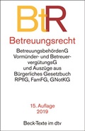 Cover: Betreuungsrecht: BtR - dtv