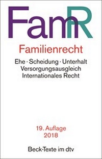 Abbildung von: Familienrecht: FamR - dtv