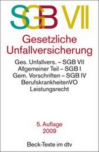 Abbildung von: SGB VII Gesetzliche Unfallversicherung - dtv