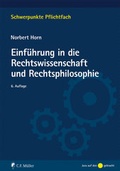 Cover: Einf&uuml;hrung in die Rechtswissenschaft und Rechtsphilosophie - C.F. M&uuml;ller