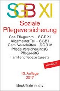 Abbildung von: SGB XI Soziale Pflegeversicherung - dtv