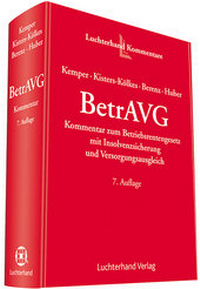 Abbildung von: BetrAVG - Luchterhand